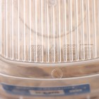 Контейнер пищевой RICCO, 500 мл, 12,2×12,2×6,2 см, квадрат, цвет прозрачный, крышка голубая - Фото 6