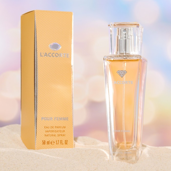 Парфюмерная вода женская L'ACCORTE (Л'АККОРТЕ), 50 мл - Фото 1