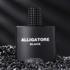 Туалетная вода мужская ALLIGATORE BLACK, 100 мл - фото 39679440