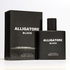 Туалетная вода мужская ALLIGATORE BLACK, 100 мл - фото 39554556