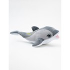 Мягкая игрушка «Дельфин», цвет серый, 36 см - фото 319164573