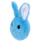 Мягкая игрушка-брелок «Зайчик», цвет голубой, 14 см - Фото 2