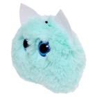 Мягкая игрушка-брелок «Кот», цвет ментоловый, 8 см - фото 6754635