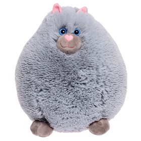 Мягкая игрушка «Кот Пушистик», цвет серый, 30 см