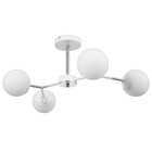 Люстра ГАЛЛОП «Молекула», 4×60 Вт Е27, белый - фото 24477351