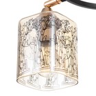 Люстра ГАЛЛОП "Клара" 3х60Вт Е27 черный - фото 21913989