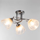 Люстра ГАЛЛОП "Завиток" 3х60Вт Е27 хром - фото 24425692