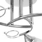 Люстра ГАЛЛОП "Завиток" 3х60Вт Е27 хром - фото 24425698