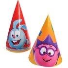 Набор бумажной посуды "С днем рождения!", Смешарики, на 6 персон - фото 805140282