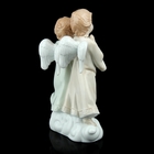 Сувенир керамика "Парочка ангелочков на облачке" 13х6,5х23,5 см - Фото 3