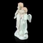 Сувенир керамика "Парочка ангелочков на облачке" 13х6,5х23,5 см - Фото 5