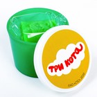 Тесто для лепки «Три Кота» 4 цв, неон, 50 г. - фото 29549878