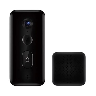 Умный дверной звонок Xiaomi Smart Doorbell 3 (BHR5416GL),Wi-Fi, 2K, 180°, датчики, 5200 мАч