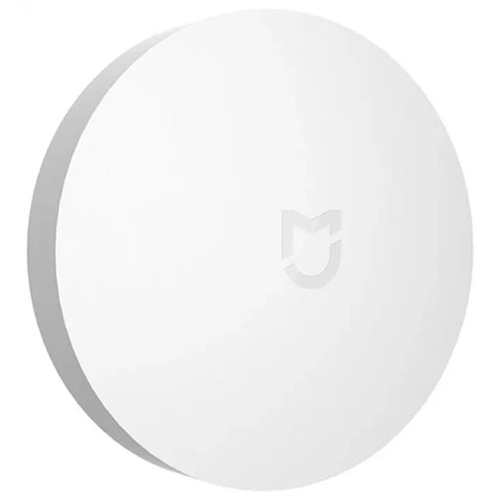 Выключатель-кнопка Xiaomi Mi Wireless Switch (YTC4040GL), Wi-Fi, Bluetooth, CR2032, белый