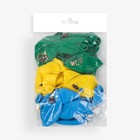 Шар латексный 12" «С днём рождения», милый мишка, пастель, мальчик, набор 25 шт. - фото 21915005