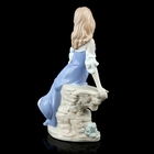 Сувенир керамика "Девушка в мечтах" 14х8х25 см - Фото 4