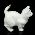 Сувенир керамика "Белый котёнок" со стразами 7,2х7х3,5 см - Фото 4
