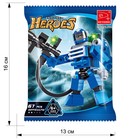 Конструктор Капитан «Космополицейский», 67 деталей - Фото 3