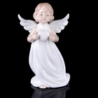 Сувенир керамика "Ангелочек с сердцем" 10х6х15 см - Фото 1