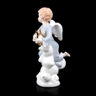 Сувенир керамика "Ангелочек-музыкант на облачке" 12х7х22 см - Фото 3