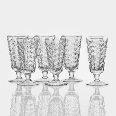 Набор рюмок, 40 мл, 6 шт., хрусталь, прозрачный