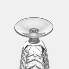 Набор рюмок, 40 мл, 6 шт., хрусталь, прозрачный - Фото 4