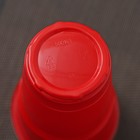 Стаканы одноразовые «Факел Экстра», 500 мл, в наборе 10 шт, цвет красно-белый - фото 9146456
