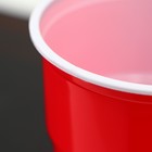 Стаканы одноразовые «Факел Экстра», набор 10 шт., 500 мл, пластик, d=10 см, красный, белый - Фото 7