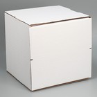 Коробка для торта с окном, кондитерская упаковка «Белая» 29 х 29 х 30 см 9285724 - фото 13537270