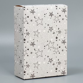 Коробка подарочная складная, упаковка, «Звёзды», 16 х 23 х 7.5 см