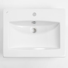 Комплект мебели для ванной комнаты: Тумба "Квадро 60" + раковина "Элина 60", 60 х 81 х 47 см - фото 21915773