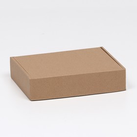 Коробка самосборная, бурая, 21 х 15 х 5 см, набор 10 шт