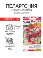 Семена Цветов Пеларгония «Саммертайм», смесь сортов, 3 шт. - Фото 1