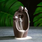 Подставка для благовоний TAKE IT EASY «Семья», набор благовоний конусы, стелющийся дым, 9×7×17 см - Фото 1