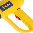 Строительный фен ТУНДРА, 2000 Вт, 250-500 л/мин, плавная регулировка 60-600 °С, ЖК-дисплей - Фото 9