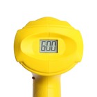 Строительный фен ТУНДРА, 2000 Вт, 250-500 л/мин, плавная регулировка 60-600 °С, ЖК-дисплей - Фото 11
