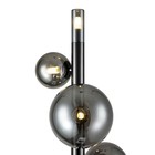 Светильник напольный Indigo, 11026/4F Black. 4х28Вт, G9, 250х250х1625 мм, цвет дымчатый - Фото 4