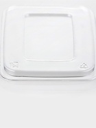 Крышка одноразовая к соуснику с двумя отделениями, пластик, 7.5×5×3 см, прозрачная - Фото 3