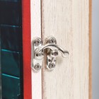 Ключница дерево 6 крючков "Окно со ставнями" 25х20х6,5 см 9108156 - фото 14105009
