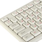Клавиатура Smartbuy ONE 210, проводная, мембранная, 104 клавиши, USB, белая - Фото 2