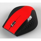 Мышь Smartbuy 613AG, беспроводная, оптическая, 2000 dpi, 2xAA , USB, красная - фото 9175575