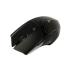 Мышь Smartbuy RUSH Dark, игровая, беспроводная, 1600 dpi, 2хААА, USB, подсветка, чёрная - фото 8977647