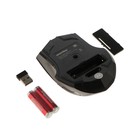 Мышь Smartbuy RUSH Dark, игровая, беспроводная, 1600 dpi, 2хААА, USB, подсветка, чёрная - фото 8977650