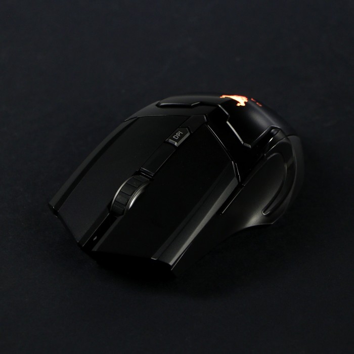 Мышь Smartbuy RUSH Dark, игровая, беспроводная, 1600 dpi, 2хААА, USB, подсветка, чёрная - фото 51306431
