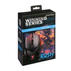 Мышь Smartbuy RUSH Dark, игровая, беспроводная, 1600 dpi, 2хААА, USB, подсветка, чёрная - фото 8977653