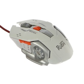 Мышь Smartbuy RUSH Avatar, игровая, проводная, 3200 dpi, USB, подсветка, белая
