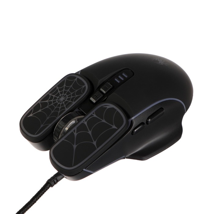 Мышь Smartbuy RUSH Evolve, игровая, проводная, 4800 dpi, USB, подсветка, чёрная - фото 51306443