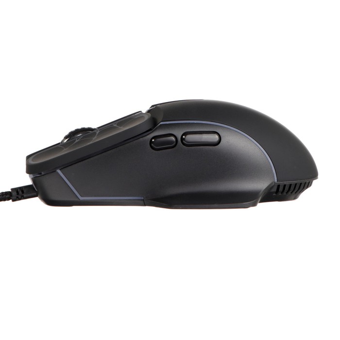 Мышь Smartbuy RUSH Evolve, игровая, проводная, 4800 dpi, USB, подсветка, чёрная - фото 51306445