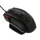 Мышь Smartbuy RUSH Stratos, игровая, проводная, 3200 dpi, USB, подсветка, чёрная - фото 10121709