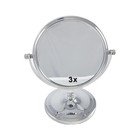 Зеркало настольное косметическое для макияжа UniStor IMPRESSION, для ванной диаметром 15 см   940720 - Фото 2
